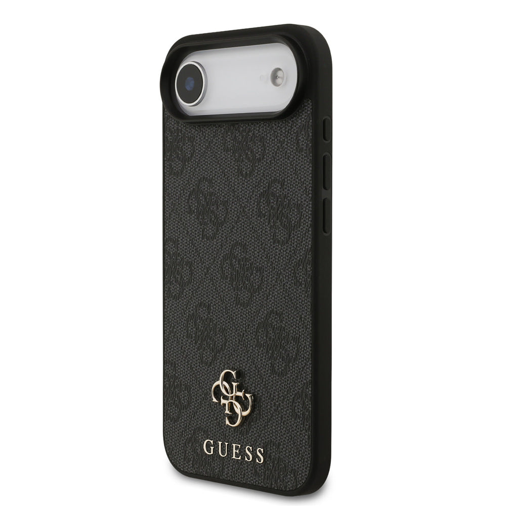 Guess iPhone Air Backcover hoesje - MagSafe - Small 4G & Classic Metal Logo - Zwart-Hoesjes-Ilumina Benelux