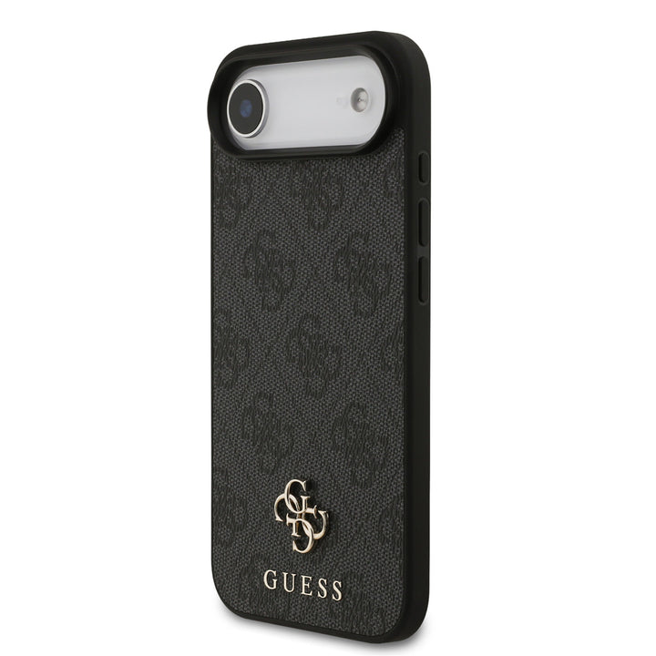 Guess iPhone Air Backcover hoesje - MagSafe - Small 4G & Classic Metal Logo - Zwart-Hoesjes-Ilumina Benelux