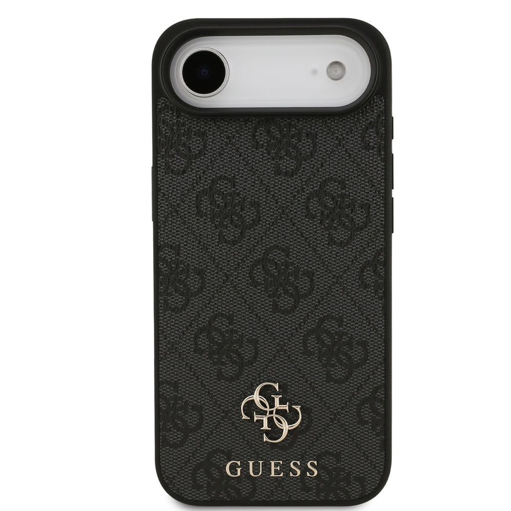 Guess iPhone Air Backcover hoesje - MagSafe - Small 4G & Classic Metal Logo - Zwart-Hoesjes-Ilumina Benelux