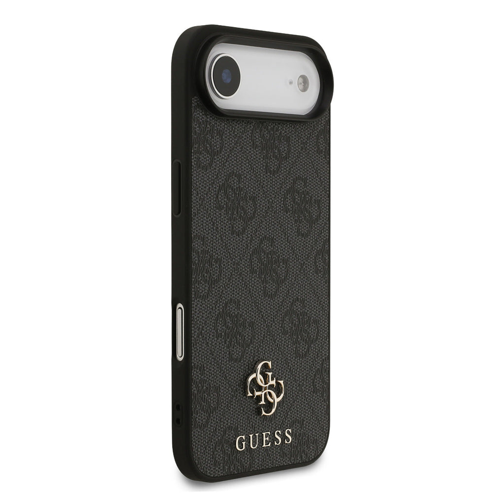 Guess iPhone Air Backcover hoesje - MagSafe - Small 4G & Classic Metal Logo - Zwart-Hoesjes-Ilumina Benelux