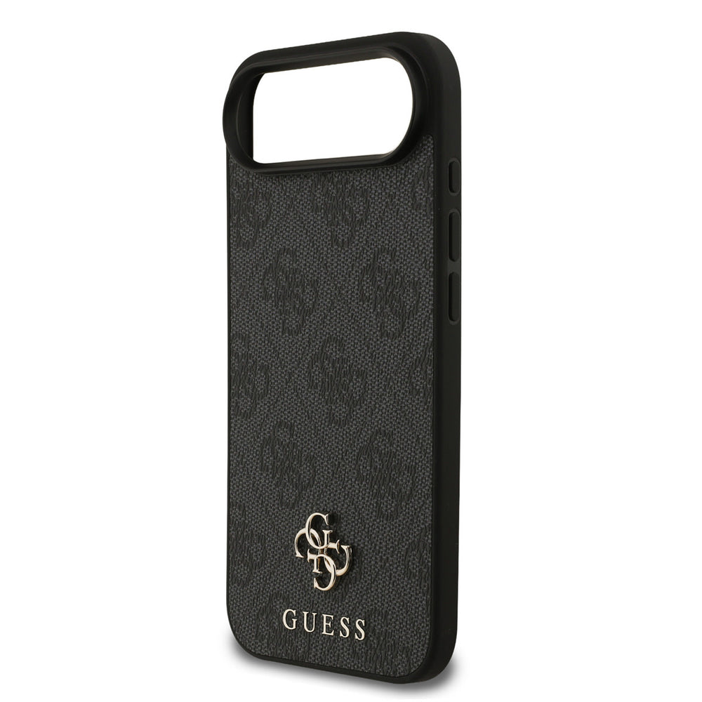 Guess iPhone Air Backcover hoesje - MagSafe - Small 4G & Classic Metal Logo - Zwart-Hoesjes-Ilumina Benelux