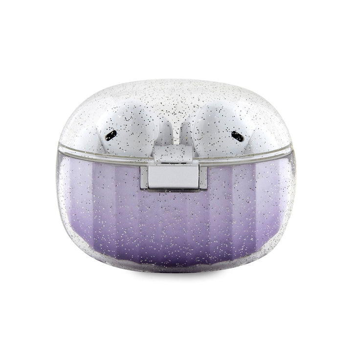 Guess oortje TWS - glitter gradient - Paars-In-ear koptelefoon-Ilumina Benelux