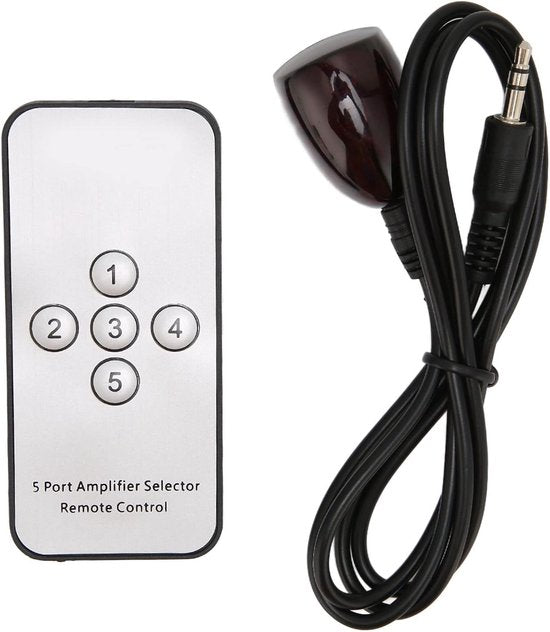 HDMI Switch 3 Poorten – 4K HDMI Schakelaar – Met Afstandsbediening – Status LED’s – Zwart-HDMI-switch-Ilumina Benelux