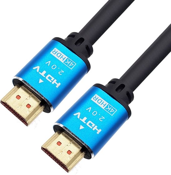 HDMI kabel – 15 Meter – 4K Ultra HD 2.0 – Dynamic HDR eARC VRR – Zwart-HDMI kabel-Ilumina Benelux