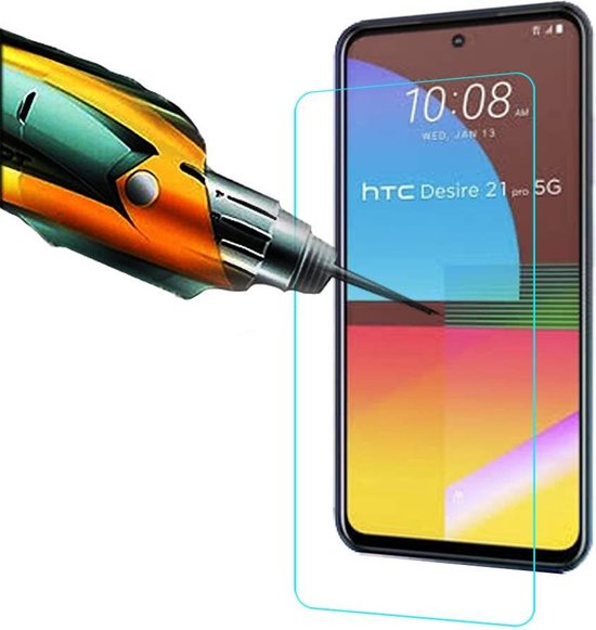 HTC Desire 21 Pro Screenprotector Gehard 9H – Anti-kras – 4-Pack-Ilumina Benelux