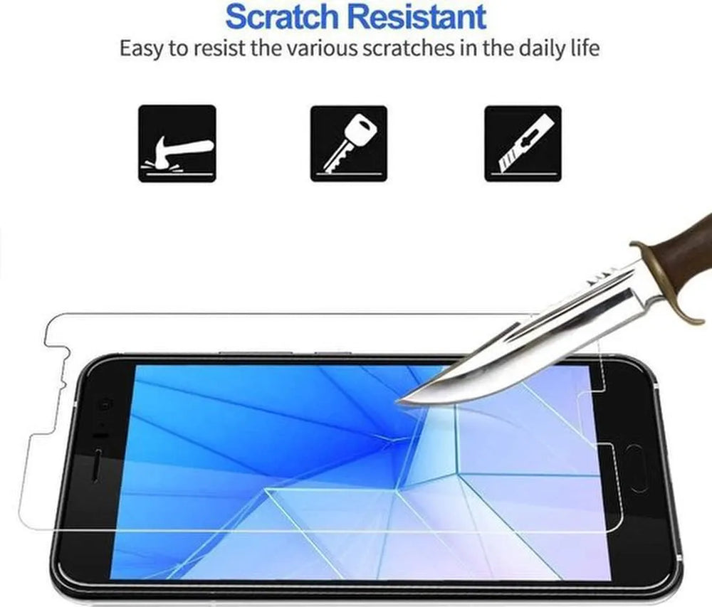 HTC U11 Plus Screenprotector Gehard 9H – Anti-kras – 2-Pack-Ilumina Benelux