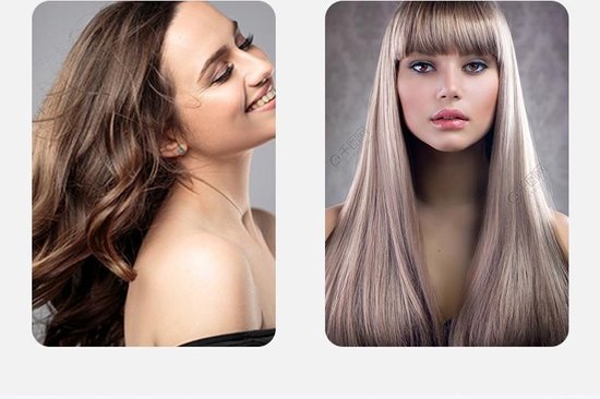 Haarborstel Ontwarren – Anti-Klit Kam – 7 Rijen Nylon Pinnen – Styling Brush voor Föhnen & Krullen – Blauw-Borstel-Ilumina Benelux