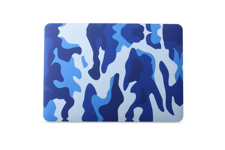 Hardcase laptop voor Macbook 13.3" Air - Camouflage Blauw-Laptopcover-Ilumina Benelux