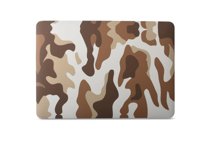 Hardcase laptop voor Macbook 13.3" Air - Camouflage Bruin-Laptopcover-Ilumina Benelux