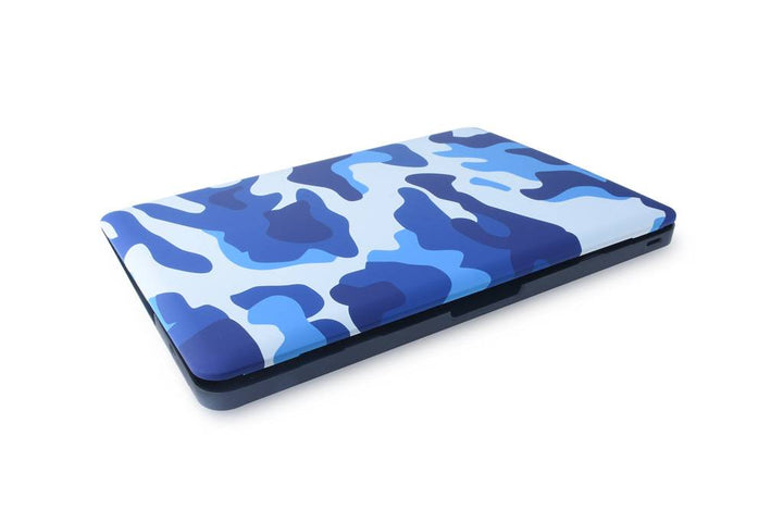 Hardcase laptop voor Macbook 13.3" Pro - Camouflage Blauw-Laptopcover-Ilumina Benelux