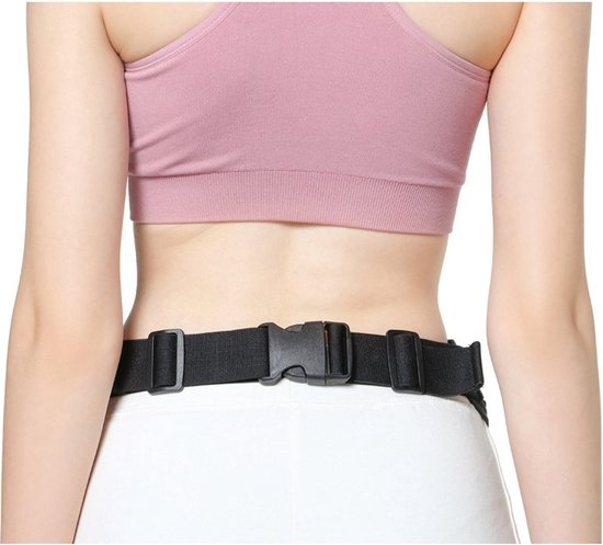 Hardloop heuptasje – Sportband met opbergvak – Voor smartphone tot 6,7 inch – Lichtgewicht waterafstotend – Roze-Ilumina Benelux