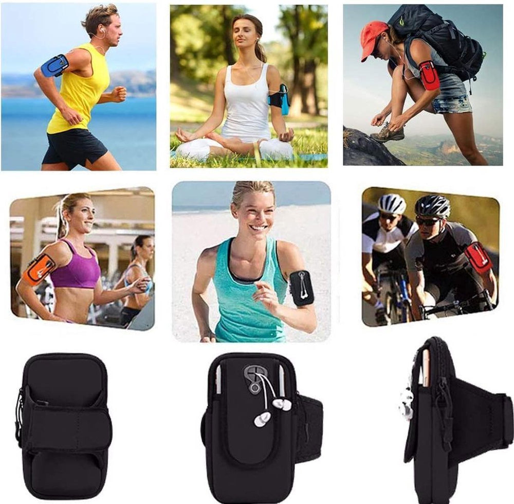Hardlooparmband Telefoonhouder – Fitness Armband voor Hardlopen, Joggen, Wandelen & Yoga-Ilumina Benelux