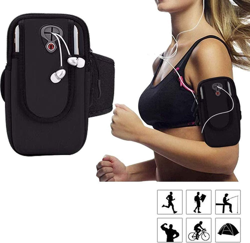 Hardlooparmband Telefoonhouder – Fitness Armband voor Hardlopen, Joggen, Wandelen & Yoga-Ilumina Benelux