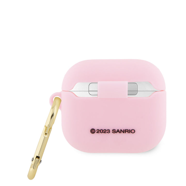 Hello Kitty AirPod 3 AirPods Case 3D SIL Kitty - Roze-Koptelefoon case-Ilumina Benelux