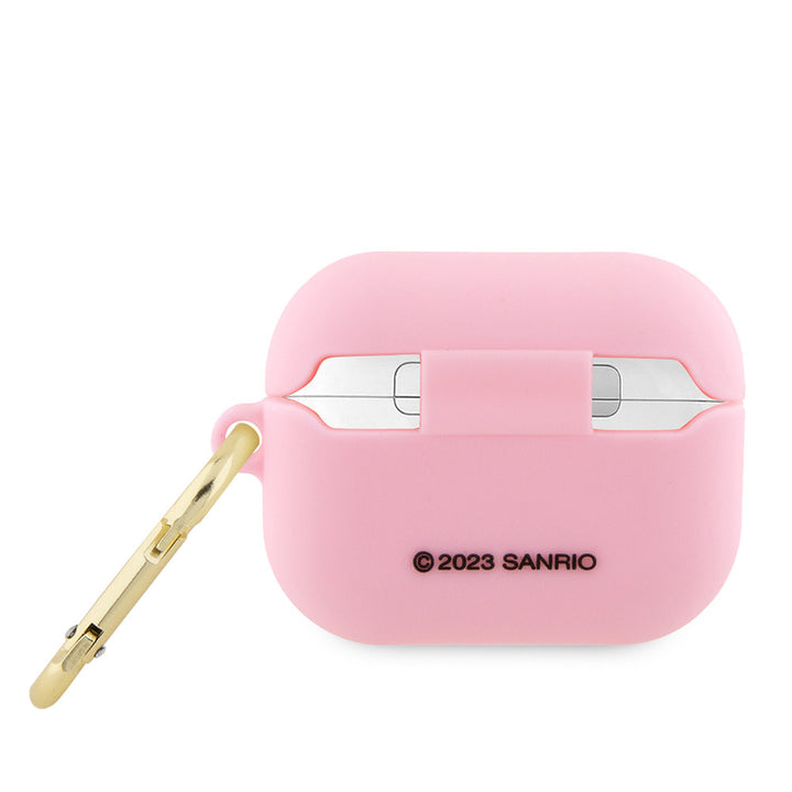 Hello Kitty AirPods Pro & Pro 2 Case - 3D SIL Kitty - Roze-Koptelefoon case-Ilumina Benelux