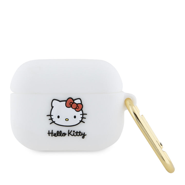 Hello Kitty AirPods Pro & Pro 2 Case - SIL Kitty - Wit-Koptelefoon case-Ilumina Benelux
