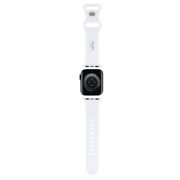 Hello Kitty Apple Watch Straps Heads and bows pettern - Black-Horlogebandjes-Ilumina Benelux