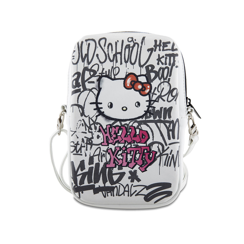 Hello Kitty universele telefoontas - Kitty head graffiti-Hoesjes-Ilumina Benelux
