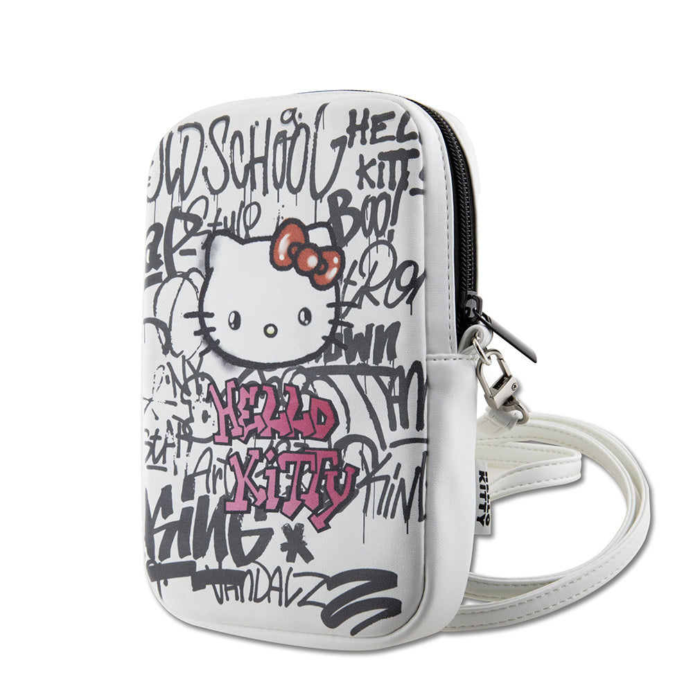 Hello Kitty universele telefoontas - Kitty head graffiti-Hoesjes-Ilumina Benelux