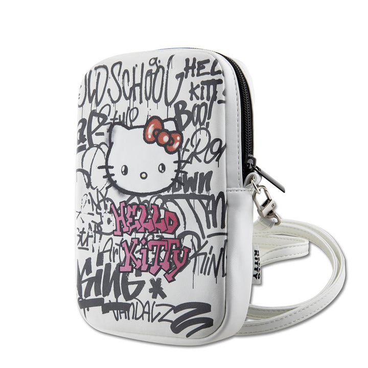 Hello Kitty universele telefoontas - Kitty head graffiti-Hoesjes-Ilumina Benelux