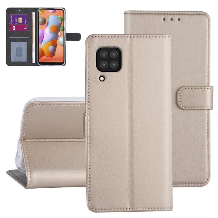 Hoesje voor Huawei P40 Lite - Goud - Book Case - Kaarthouder-Hoesjes-Ilumina Benelux
