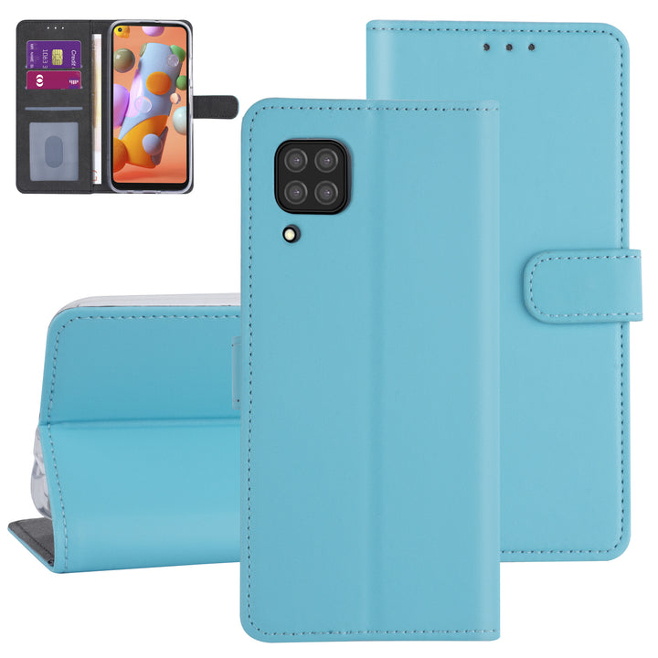 Hoesje voor Huawei P40 Lite - LichtBlauw - Book Case - Kaarthouder-Hoesjes-Ilumina Benelux
