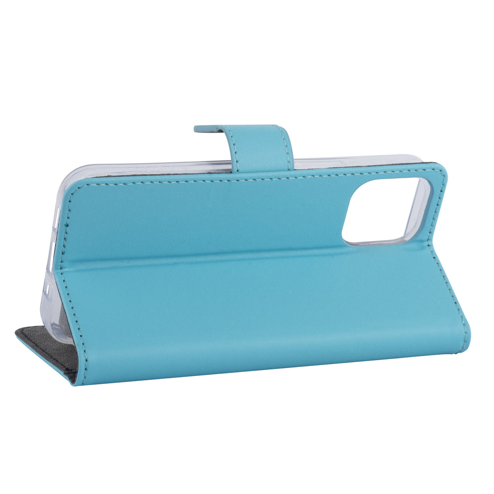 Hoesje voor iPhone 12 Mini - LichtBlauw - Book Case - TPU-Hoesjes-Ilumina Benelux