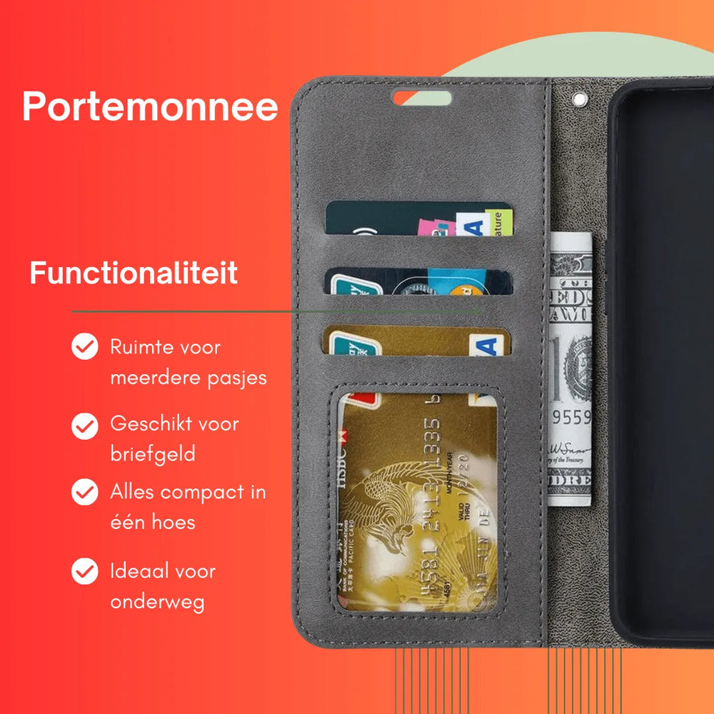 Hoesjes – Portemonnee Hoes – Pasjeshouder – bcs – Grijs-Ilumina Benelux