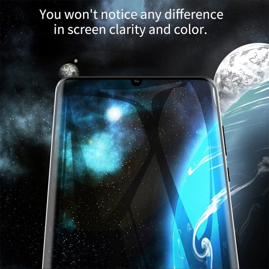 Huawei Mate 20 Pro Screenprotector Full Cover – 9H Gehard Glas – 5-Pack-Ilumina Benelux