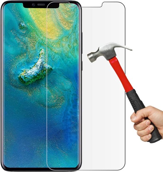Huawei Mate 20 Pro Screenprotector Gehard 9H – Anti-kras – 1-Pack Tempered Glas-Ilumina Benelux
