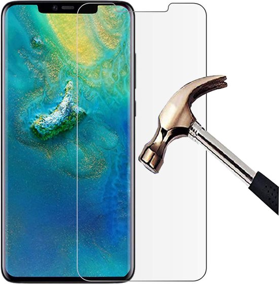 Huawei Mate 20 Pro Screenprotector Gehard 9H – Anti-kras – 1-Pack Tempered Glas-Ilumina Benelux