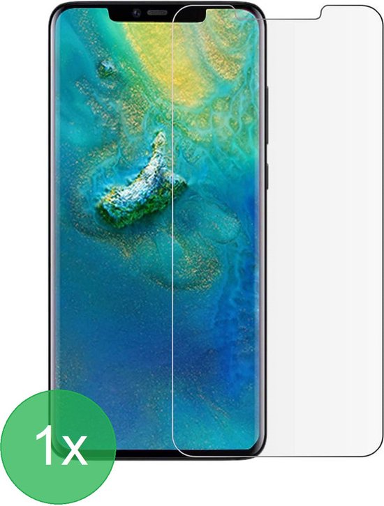Huawei Mate 20 Pro Screenprotector Gehard 9H – Anti-kras – 1-Pack Tempered Glas-Ilumina Benelux