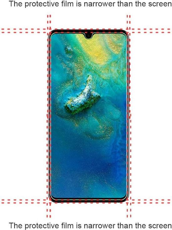 Huawei Mate 20 Screenprotector Gehard 9H – Anti Kras – 1-Pack-Ilumina Benelux