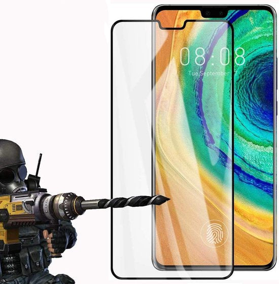 Huawei Mate 30 – Gehard Glas Screenprotector Full Cover – 2 Pack-Ilumina Benelux