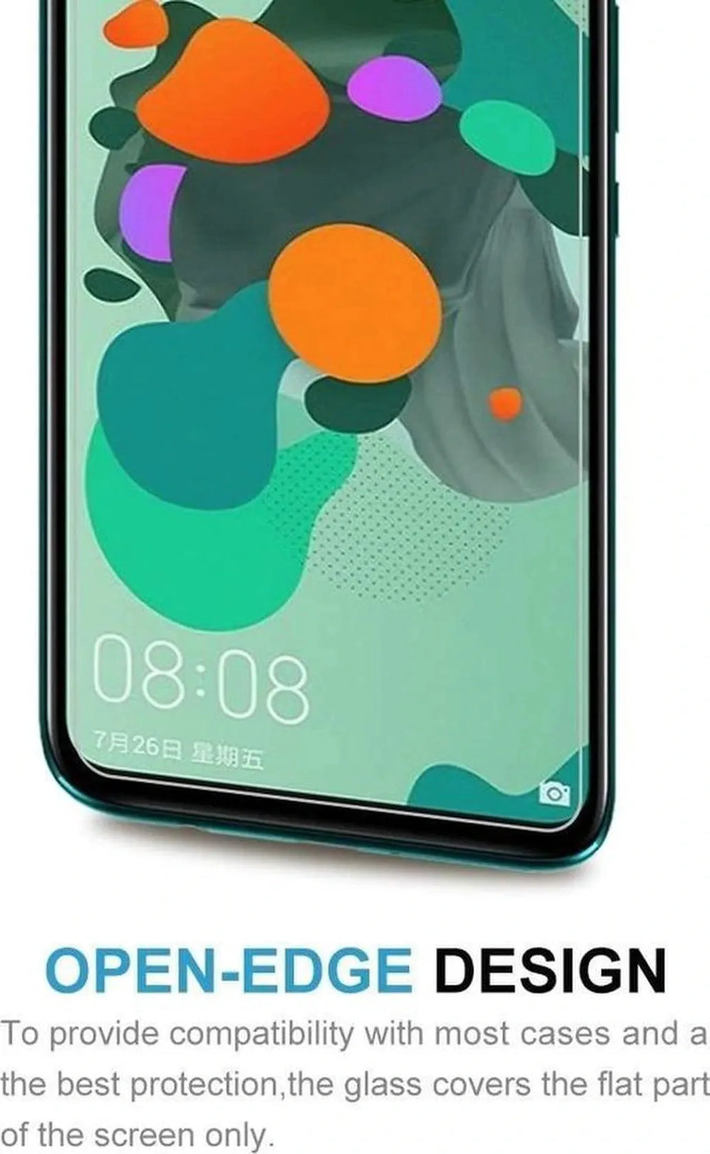 Huawei Mate 30 Lite – 9H Gehard Glas – Anti-kras – 1-Pack-Ilumina Benelux