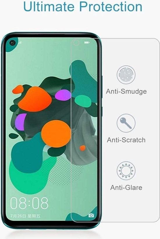 Huawei Mate 30 Lite Screenprotector Gehard 9H – Anti-kras – 1-Pack-Ilumina Benelux