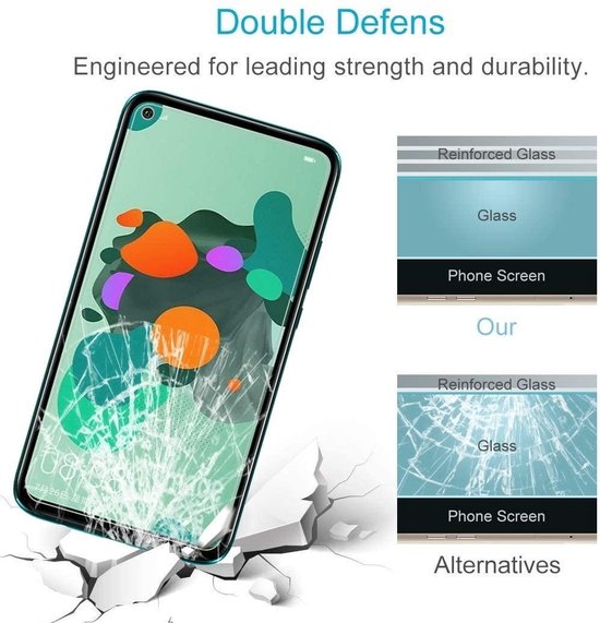 Huawei Mate 30 Lite Screenprotector Gehard 9H – Anti-kras – 1-Pack-Ilumina Benelux