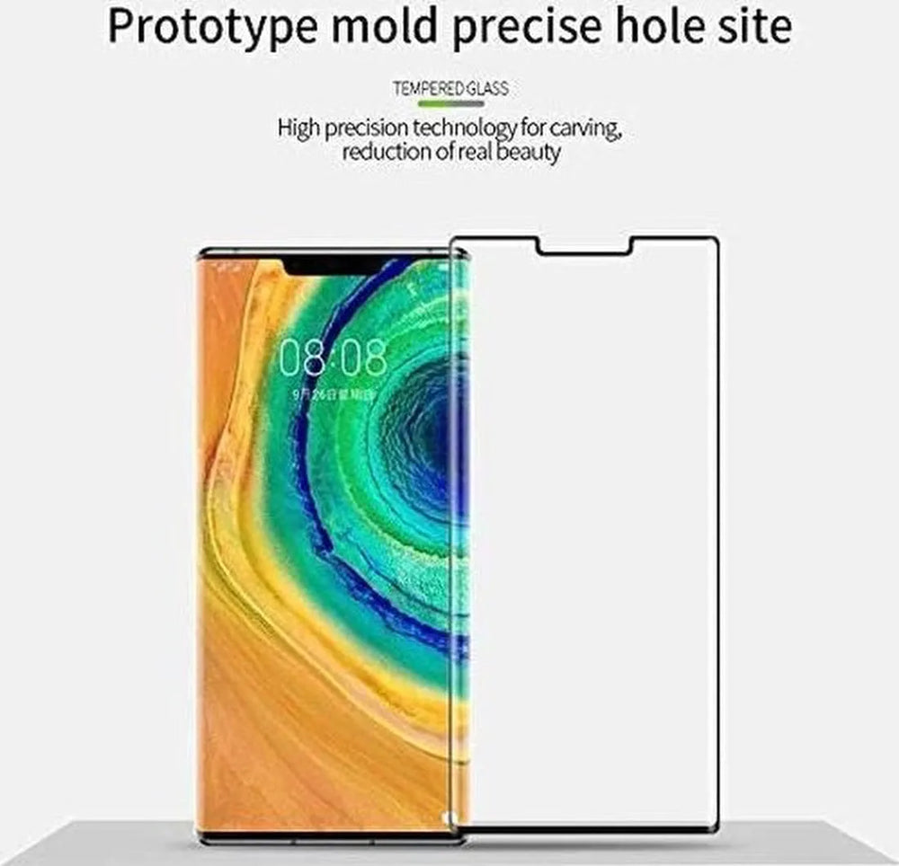 Huawei Mate 30 Pro – Gehard Glas Screenprotector Full Cover – Anti Kras-Ilumina Benelux