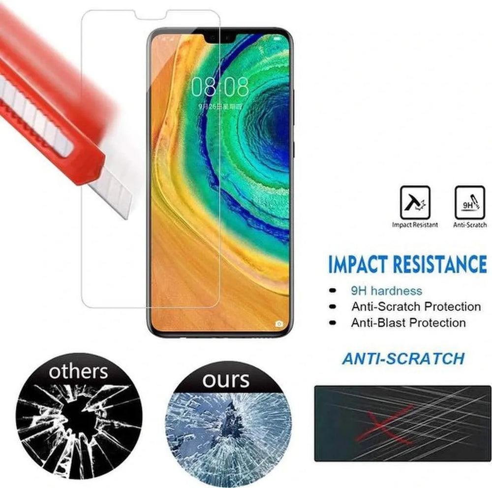Huawei Mate 30 Screenprotector Gehard 9H – Anti-kras – Tempered Glas – 1-Pack-Ilumina Benelux