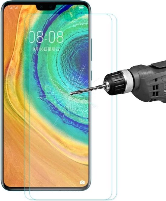 Huawei Mate 30 Screenprotector Gehard 9H – Anti-kras – Tempered Glas – 1-Pack-Ilumina Benelux