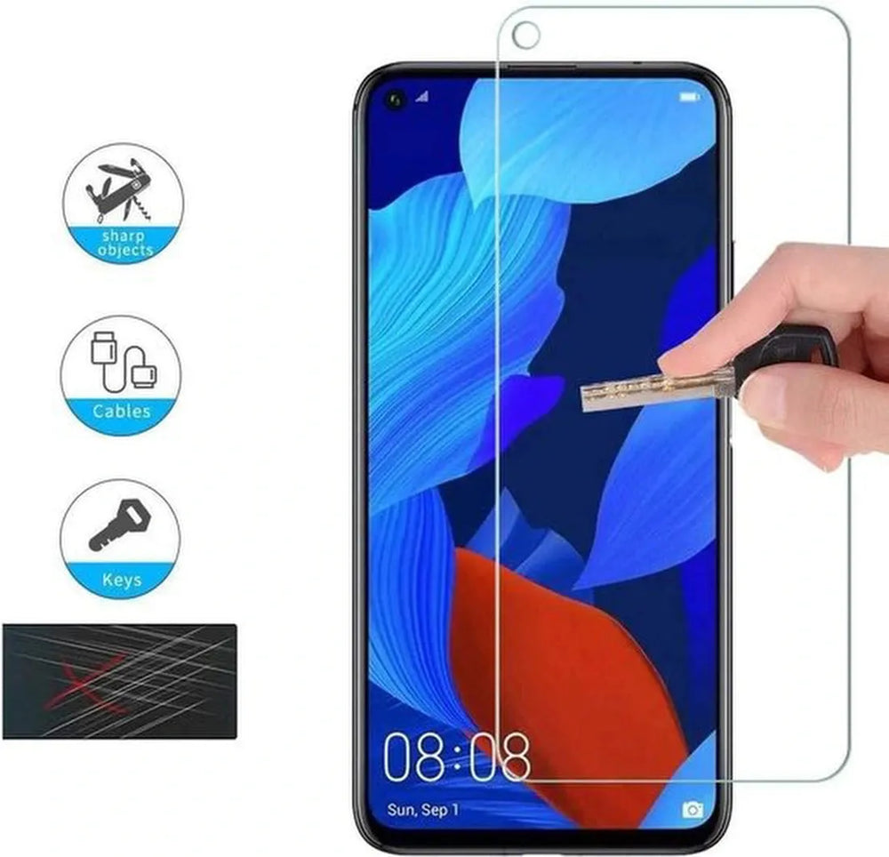 Huawei Nova 5T / Honor 20 Screenprotector Gehard 9H – Anti-kras – Tempered Glas – 1-Pack-Ilumina Benelux