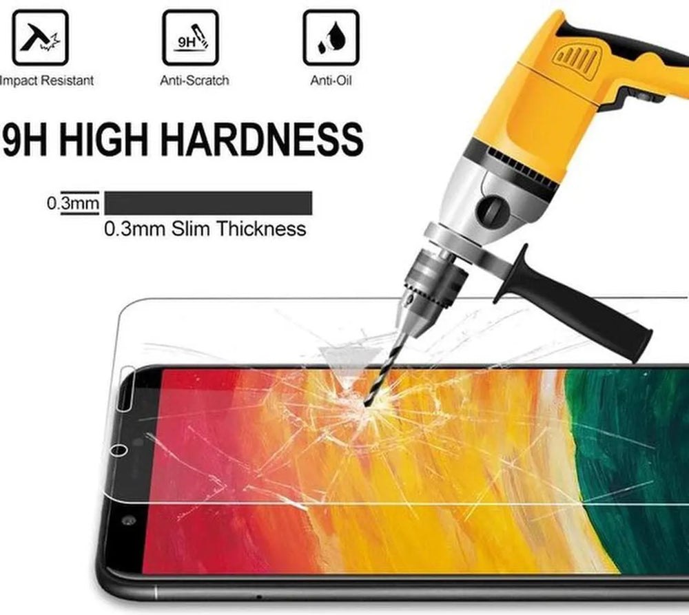Huawei P Smart 2018 Screenprotector Gehard 9H – Anti-kras – 2-Pack-Ilumina Benelux