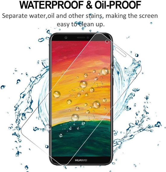 Huawei P Smart 2018 Screenprotector Gehard 9H – Anti-kras – 2-Pack-Ilumina Benelux
