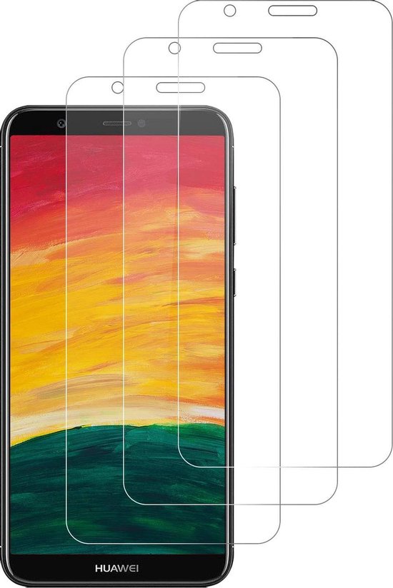 Huawei P Smart 2018 Screenprotector Gehard 9H – Anti-kras – 3-Pack-Ilumina Benelux