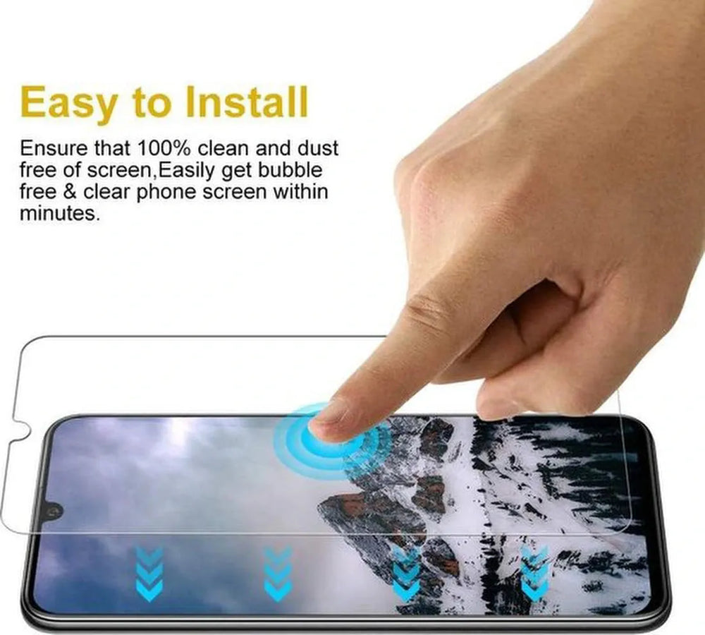 Huawei P Smart 2020 Screenprotector Gehard 9H – Anti-kras – Tempered Glas – 1-Pack-Ilumina Benelux
