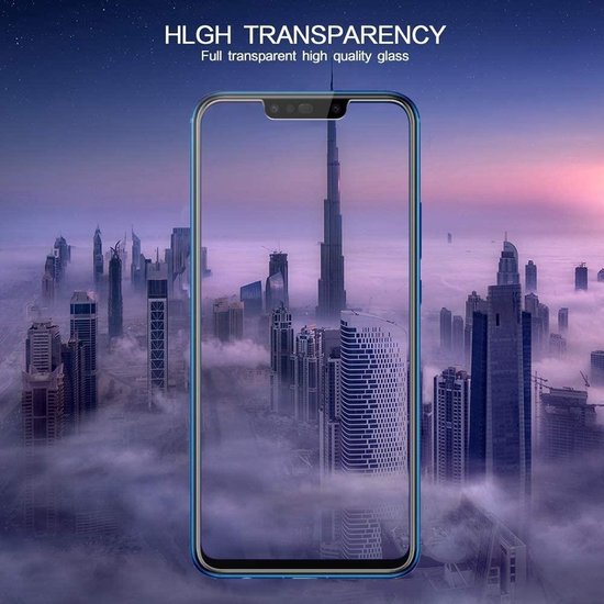 Huawei P Smart Plus 2018 Screenprotector Gehard 9H – Anti Kras – Tempered Glas – 1-Pack-Ilumina Benelux