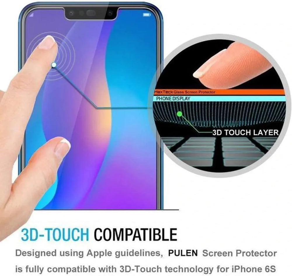 Huawei P Smart Plus 2018 Screenprotector Gehard 9H – Anti Kras – Tempered Glas – 1-Pack-Ilumina Benelux