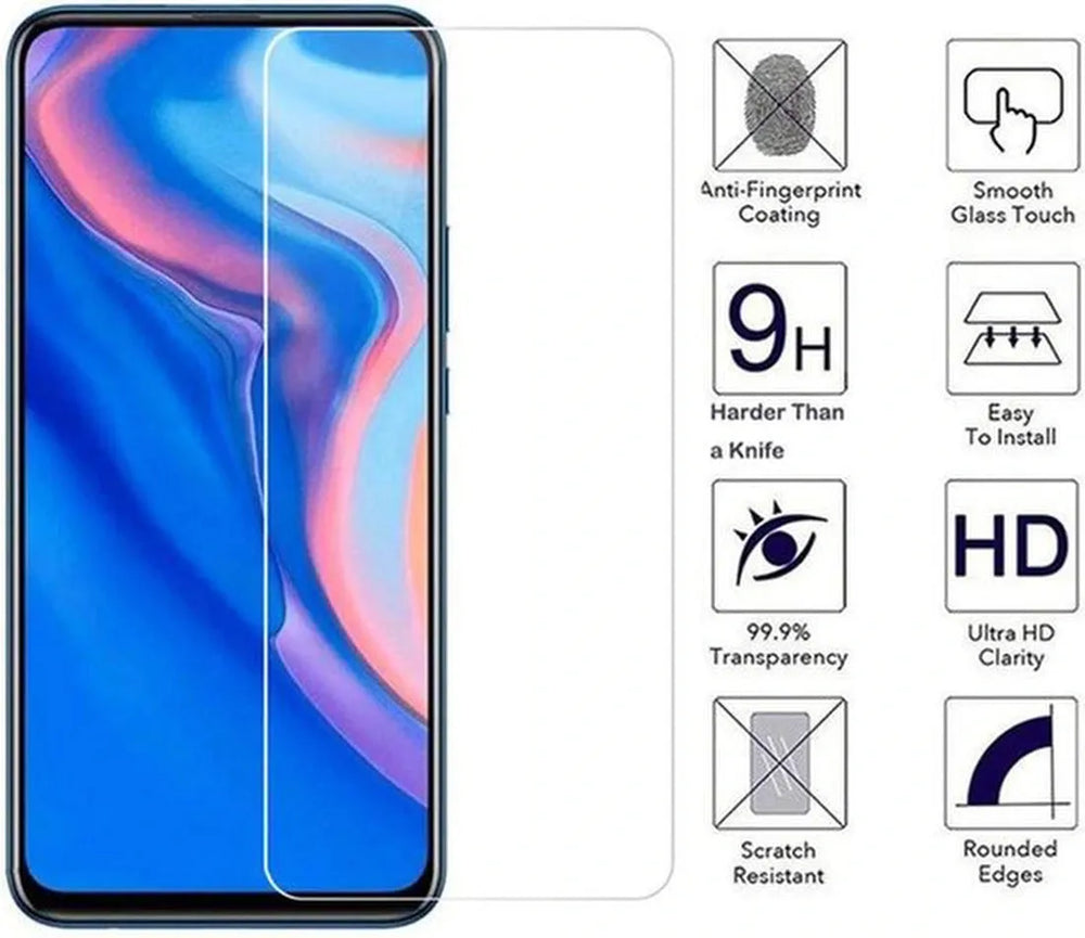 Huawei P Smart Z Screenprotector Gehard 9H – Anti-kras – Tempered Glas – 1-Pack-Ilumina Benelux