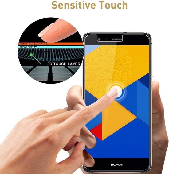 Huawei P10 Lite Screenprotector Gehard 9H – Anti-kras – 3-Pack-Ilumina Benelux