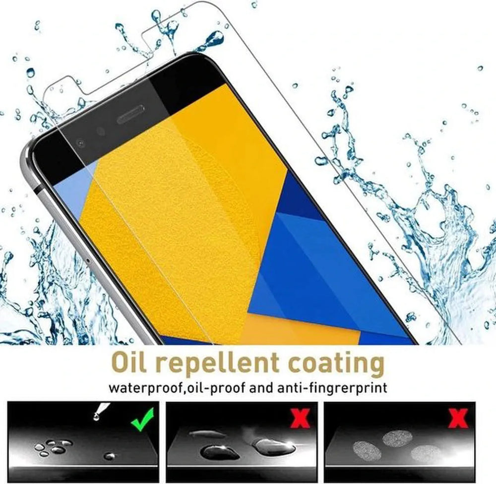 Huawei P10 Lite Screenprotector Gehard 9H – Anti-kras – 3-Pack-Ilumina Benelux